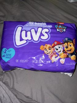 Luvs size 2 Diapers 40 Count