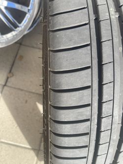 20” Rims and New Low Profile Tires With Lock and key