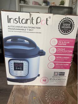 Instant Pot IP-DUO60 V3 7-in-1 Pressure Cooker 6 Quart
