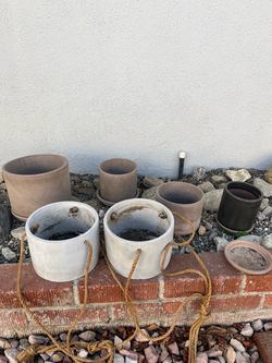 Cement pots