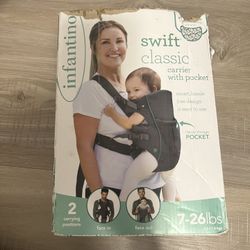 Infantino Swift Classic Baby Carrier With Pocket