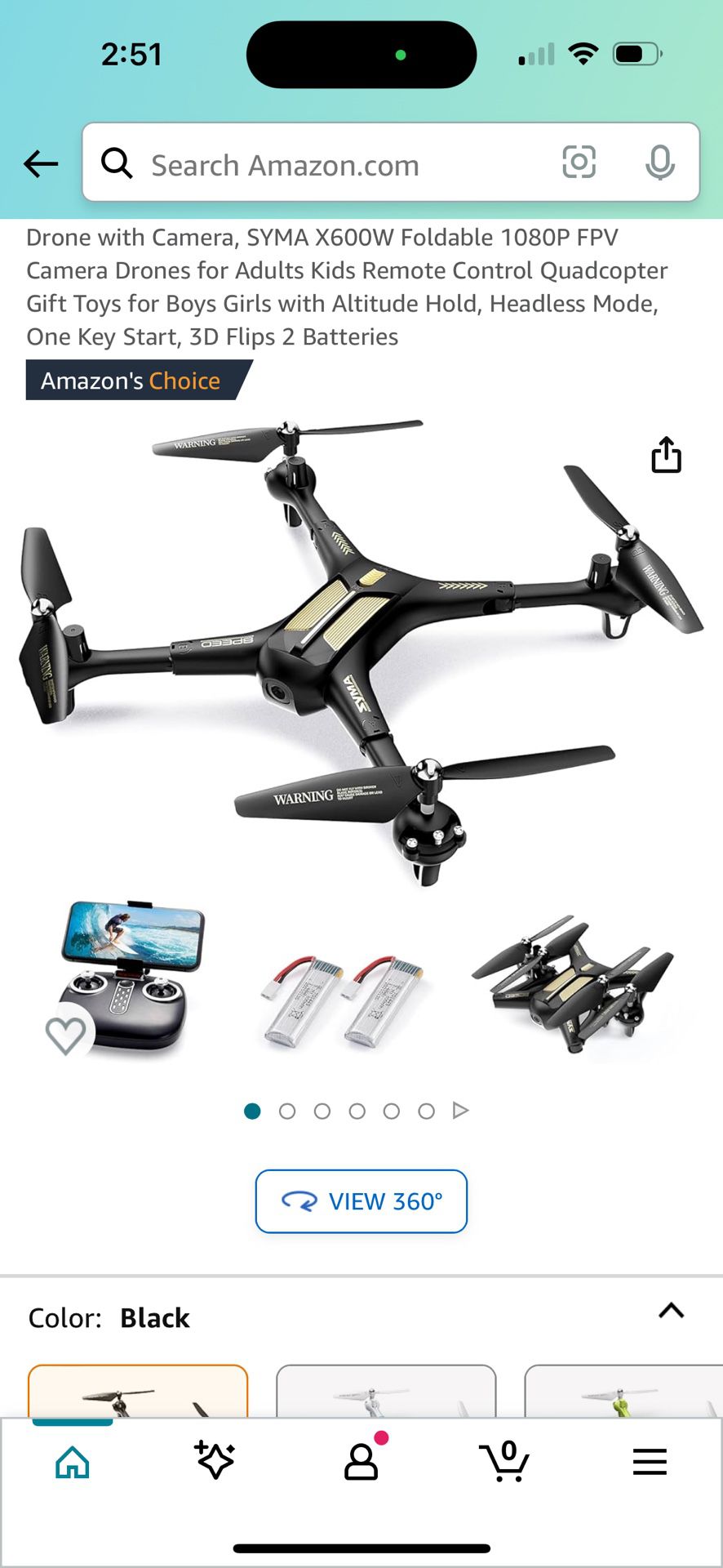 Syma Foldable Drone X600W