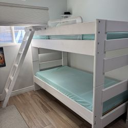 Bunk Bed - Solid Wood Twin over Twin