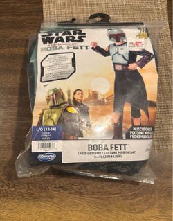 Boba Fett size 12-14 kids