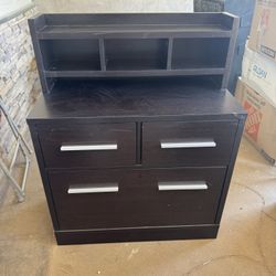 Wood Filing Cabinet 