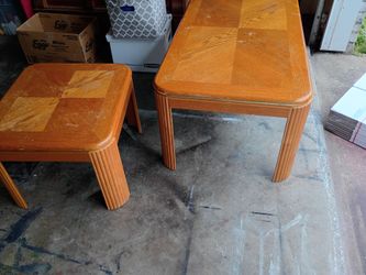 Two set of tables