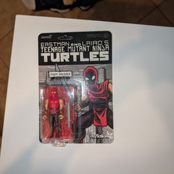 Super7 TMNT ReAction Figure - Foot Soldier (Comic Color) - NEW