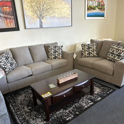 Sofa And Love Seat 2pc Set 