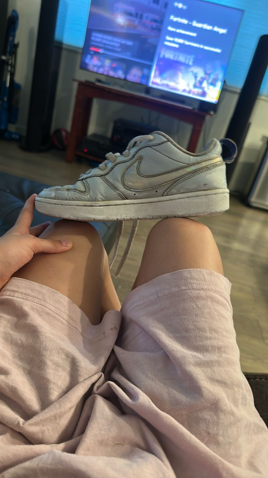 Blue Nike Air Forces