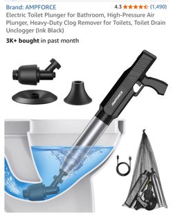 Brand New Electric Toilet Plunger