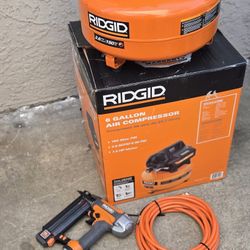 Compresor  Rigid  Manguera Y. Neal Gun 