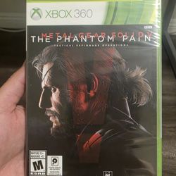 Xbox 360 Metal Gear Solid The Phantom Pain Video Game 