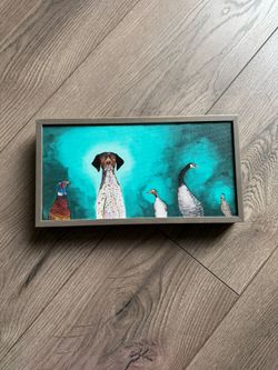 Wall art German shorthaired pointer 