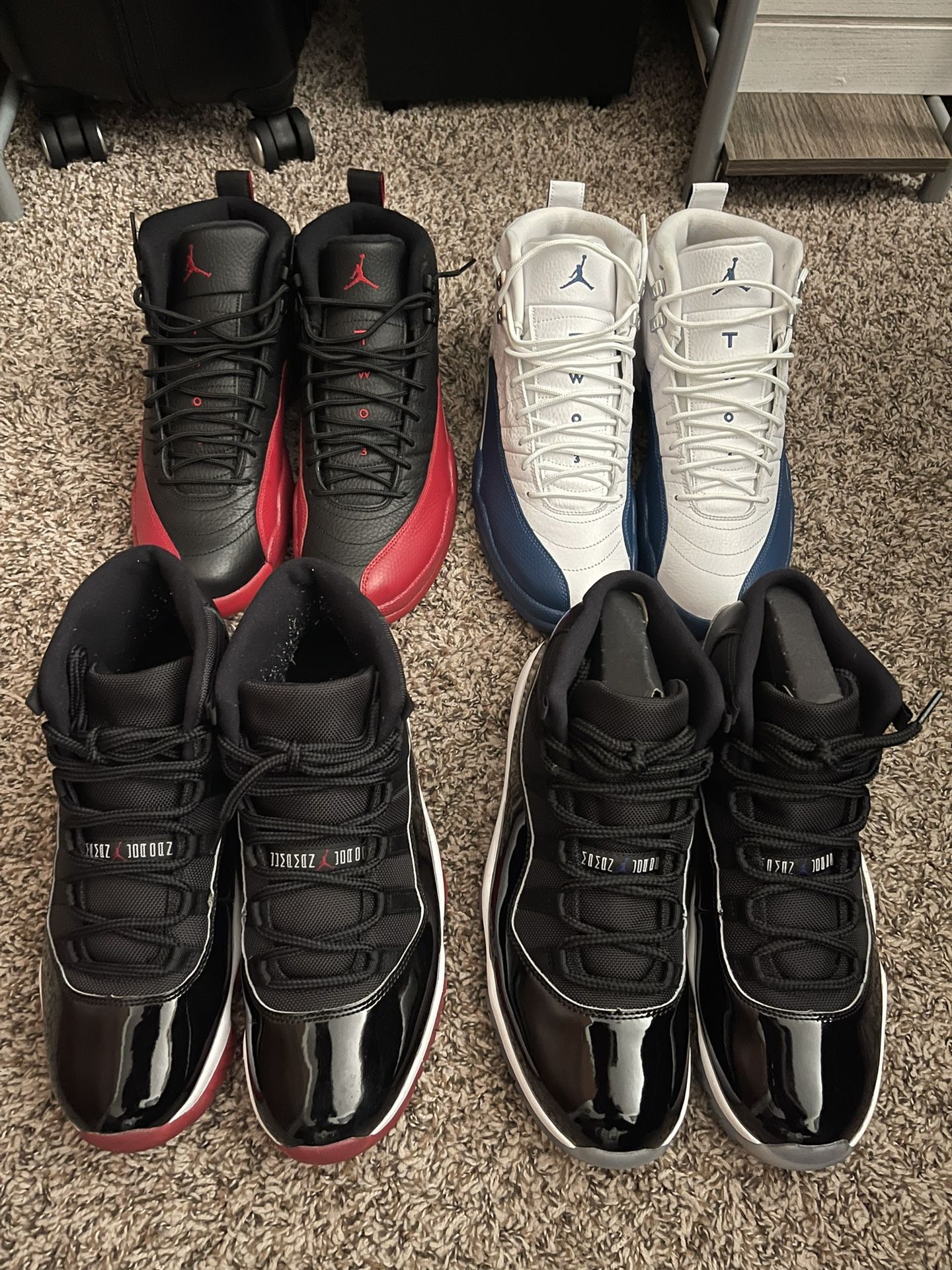 Jordan 12’s & Jordan 11’s