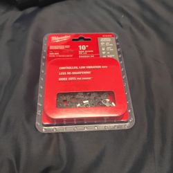 10 Inch Saw Chain Milwaukee New