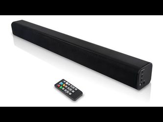 Wireless Bluetooth soundbar with remote