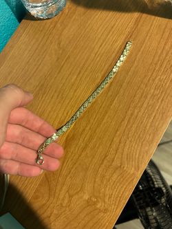 10kt nugget bracelet
