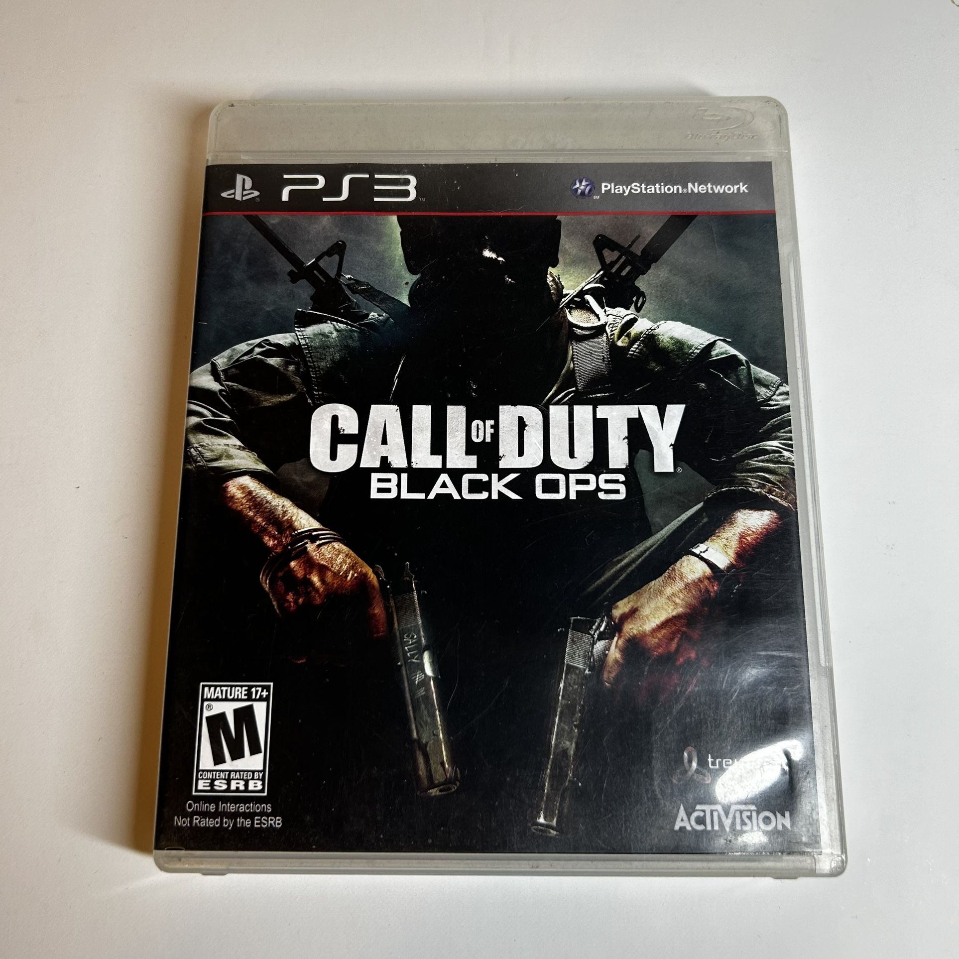Call Of Duty Black Ops Sony PlayStation 3 PS3, TESTED & WORKING! CIB