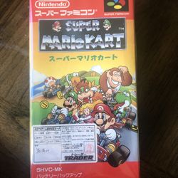 Mario kart Super Nintendo