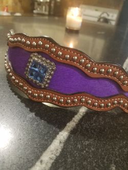 Leather Dog Collar Never Used