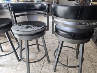 Three Bar Stools