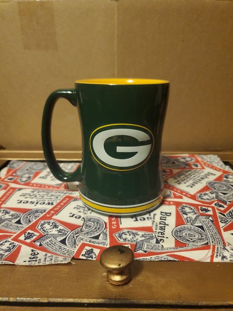 Green Bay Packers ceramic coffee cup