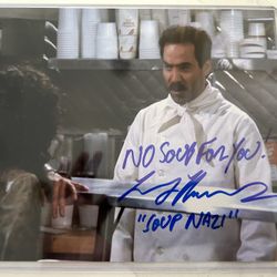 Seinfeld Signed And Autographed 8x10 No Soup For You 