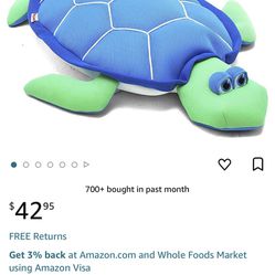 Big Joe Pool Turtle Toy Float  In New Condition 