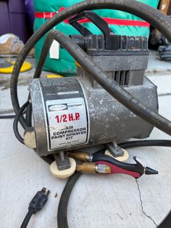 Air Compressor Spray Painter