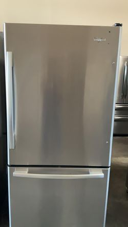Whirlpool Bottom Freezer Stainless Steel Refrigerator
