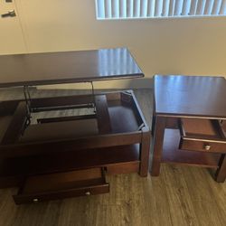 Coffee Table And End Table