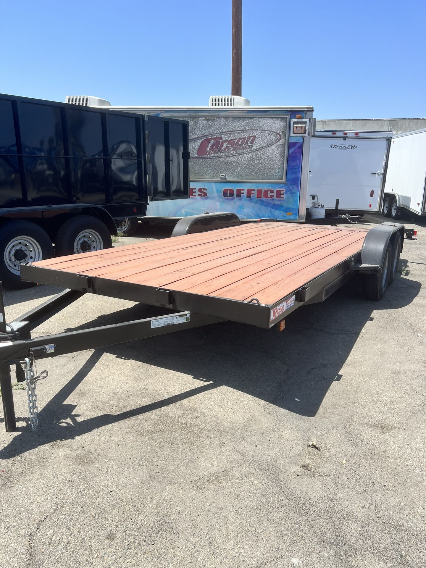 2025 Carson Standard Car Hauler 7’x18’ 7K GVWR