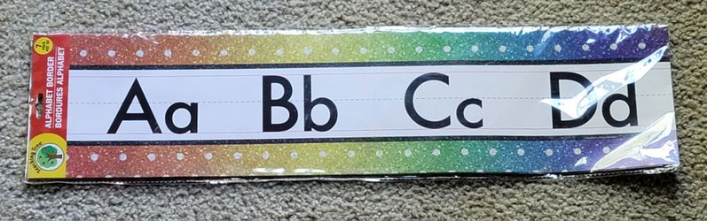 Teaching Tree Alphabet Border