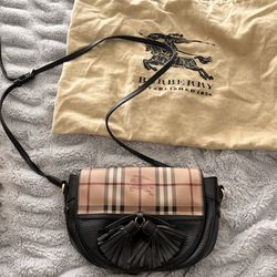 Authentic Burberry cross body bag