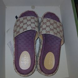 Gucci Women's platform slide sandal