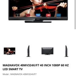 40” SMART TV MUST GO ASAP 