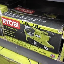 RYOBI 3" X 18" BELT SANDER