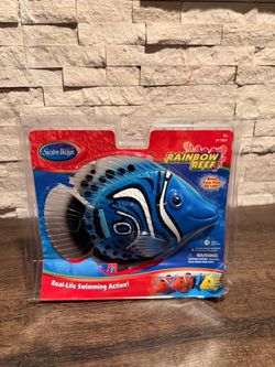 Swim Ways Rainbow Reef Fish Swimming Pool Toy Large Tropical Vintage  Shelf Wear