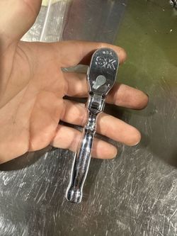 SK Tools 90-Tooth 1/4dr Flex Head Ratchet