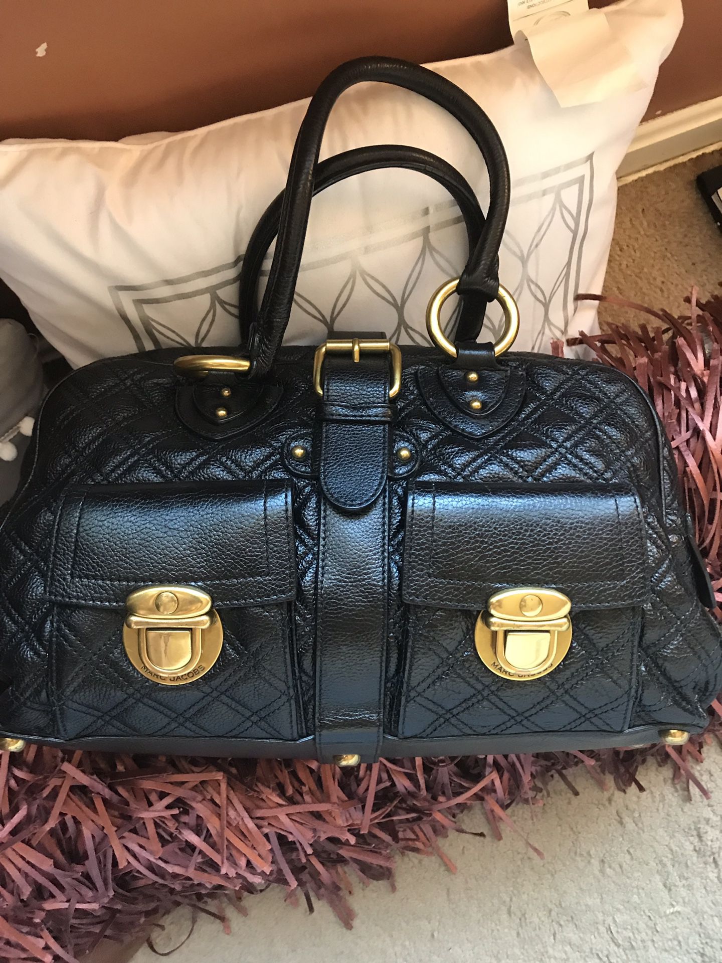 Marc Jacobs Venetia Quilted satchel Bag