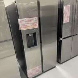 New Fridge Water Ice In Door Stainless Steel 36” With Warranty 