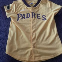 Kids San Diego Padres Batman Jersey Size XL