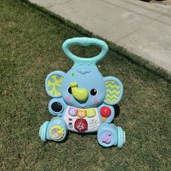 VTech Toddle & Stroll Musical Elephant Walker Musical Walking Toy