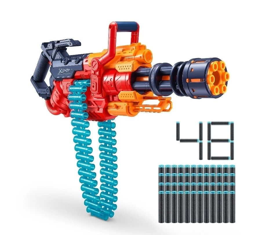 XSHOT Excel Crusher Blaster (48 Darts) Nerf Gun For Ages 8+ (BRAND NEW)
