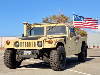 Military HMMWV Humvee Hummer H1 California Plate license Street Legal