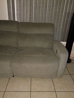 Electric Gray couch set