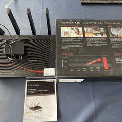 Nighthawk X4S AC3200 WiFi Cable Modem