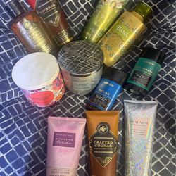 Bath & body haul