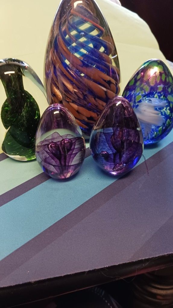 Monica 5 Paperweights