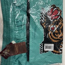 Mitchell And Ness Swingman NBA Shorts 96-97 Teal Grizzles Size L